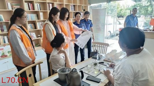 济宁市任城区仙营街道秦庄社区：信用+志愿同行 筑牢商铺防火防线