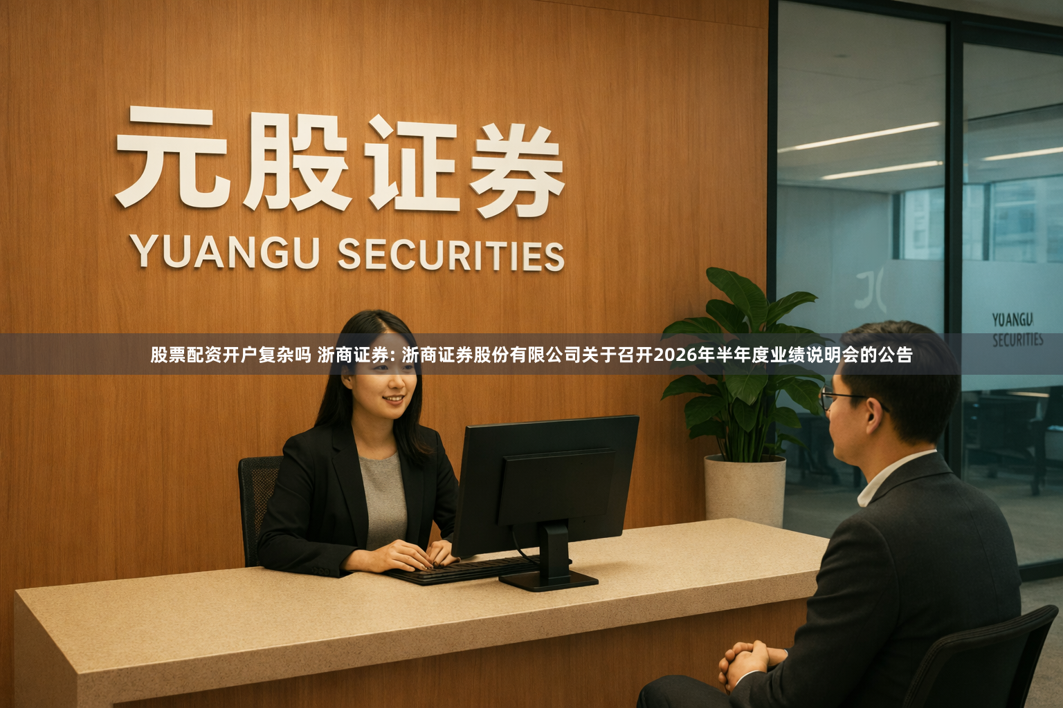 股票配资开户复杂吗 浙商证券: 浙商证券股份有限公司关于召开2026年半年度业绩说明会的公告